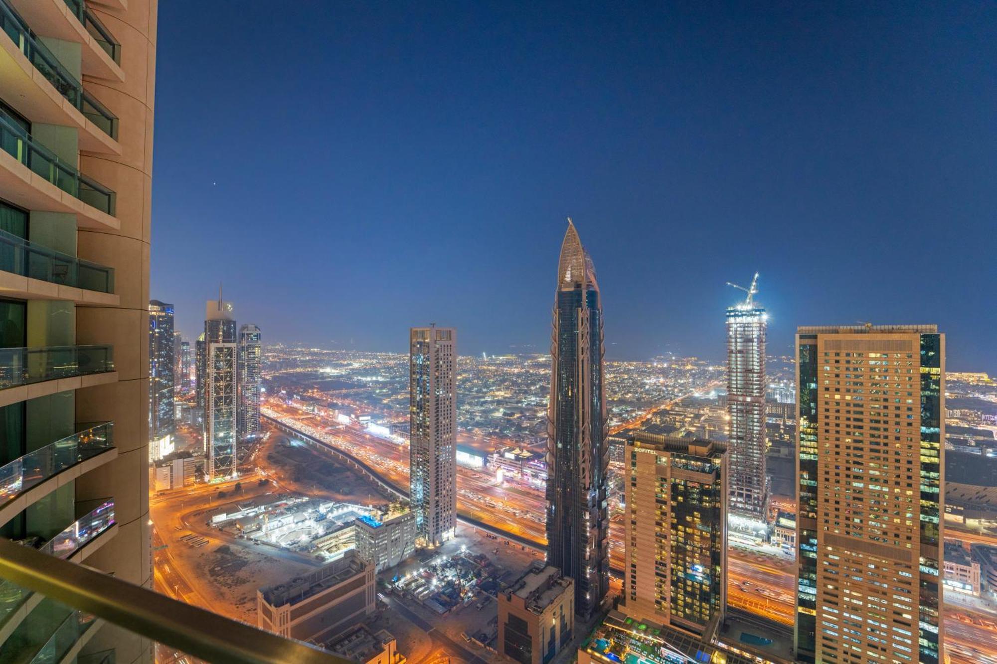 First Class 2Br With Full Dubai Skyline & Sea View エクステリア 写真