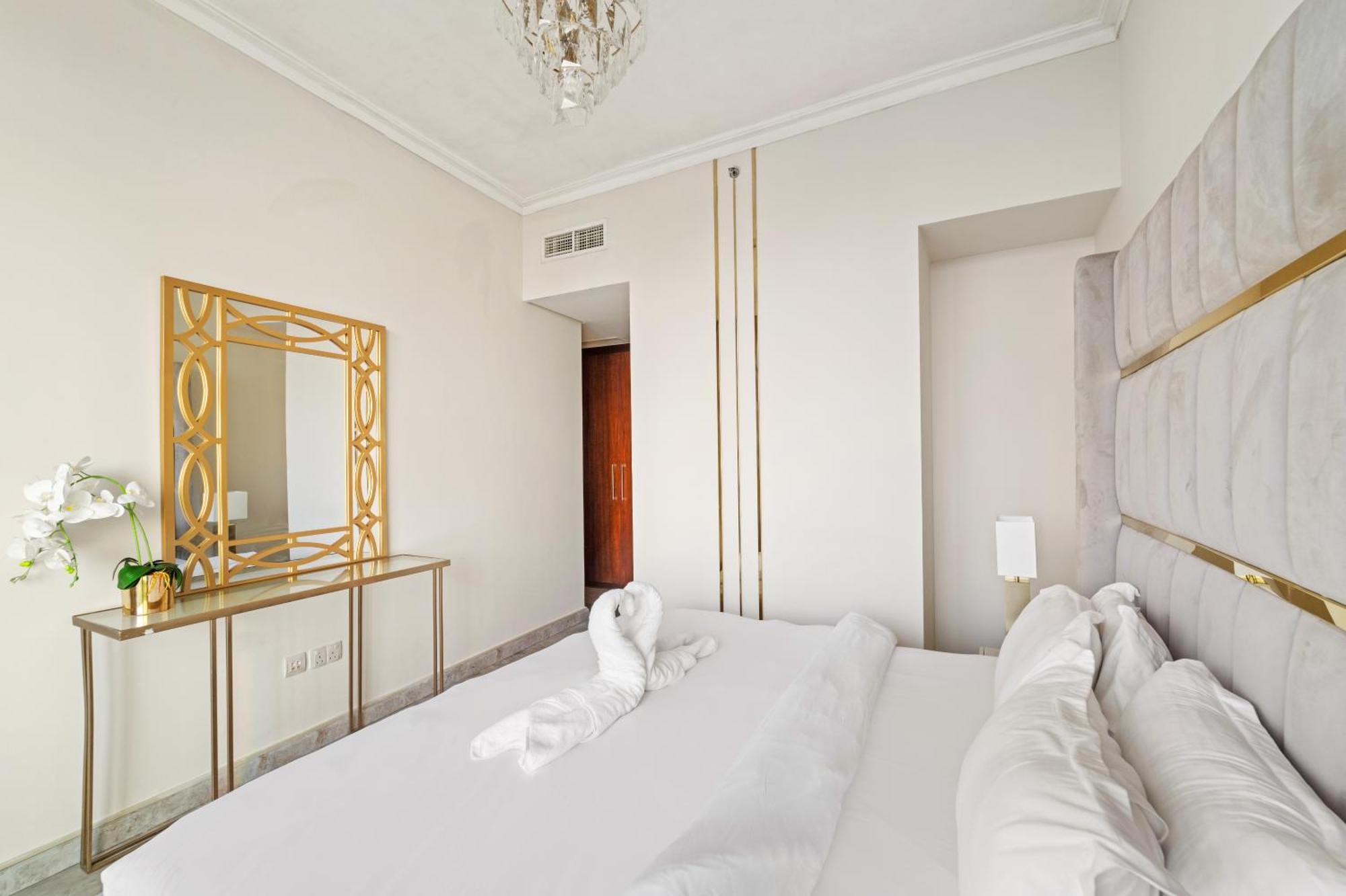 First Class 2Br With Full Dubai Skyline & Sea View エクステリア 写真