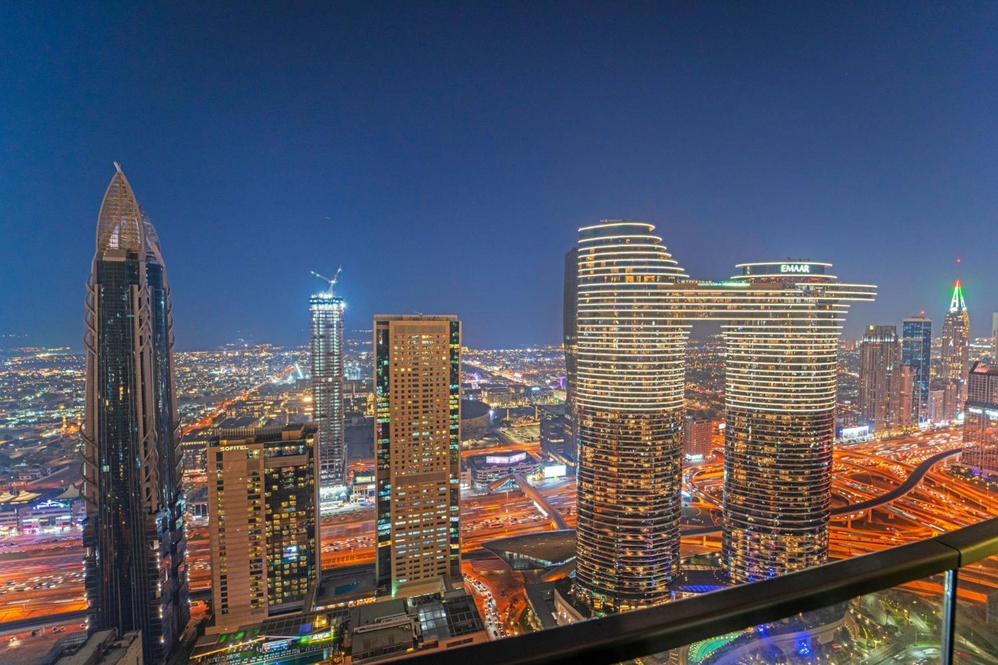 First Class 2Br With Full Dubai Skyline & Sea View エクステリア 写真