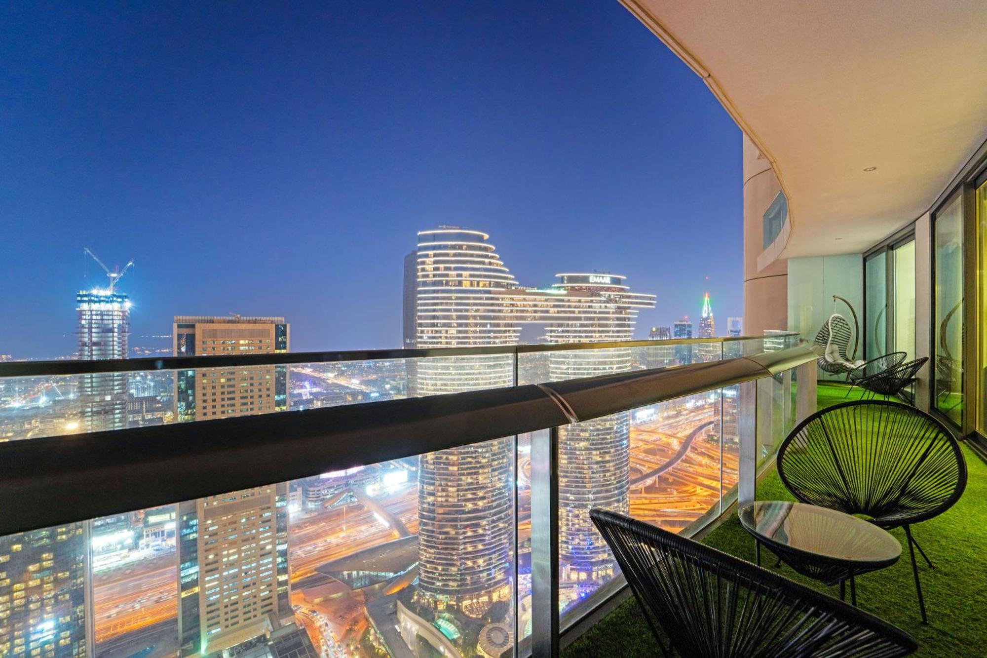 First Class 2Br With Full Dubai Skyline & Sea View エクステリア 写真